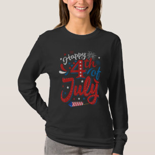 T-shirt Joyeux 4 juillet Cool Independence Day Patriotique
