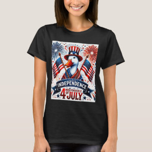 T-shirt Joyeux 4 juillet pour la fête de l'indépendance 