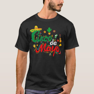T-shirt Joyeux 5 De Mayo Cinco de Mayo Viva Meico 5 De May