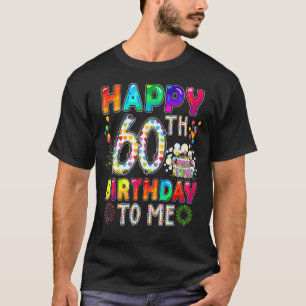 T-shirt Joyeux 60e anniversaire pour moi mignon anniversai
