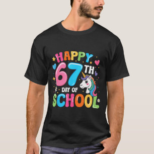 T-shirt Joyeux 67e jour d'école enseignants élèves 67 Meme