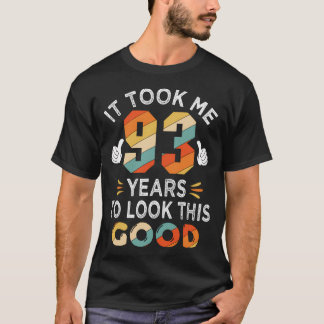 T-shirt Joyeux 93E M'A Pris 93 Ans 93