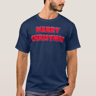T-shirt Joyeux ami de dessin animé de Noël