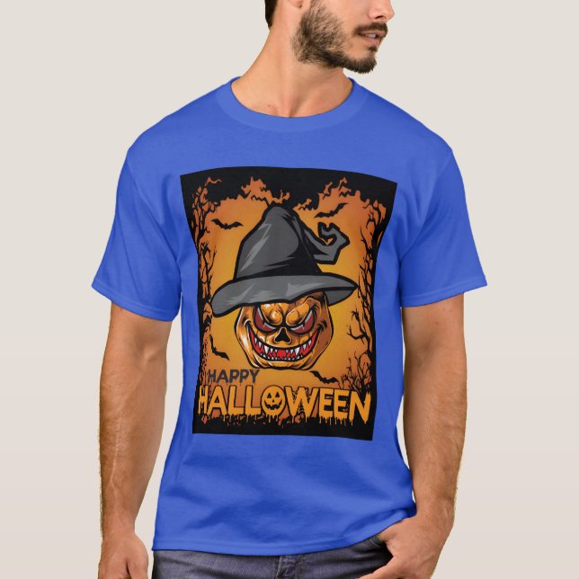 T-shirt Joyeux amis cauchemardesques de l'halloween (Devant)