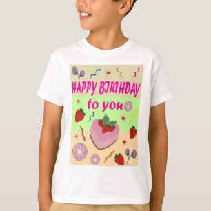 T-shirt Joyeux anniversaire