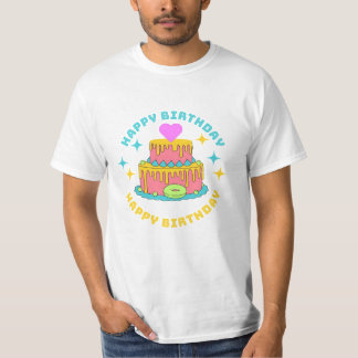 T-shirt Joyeux anniversaire