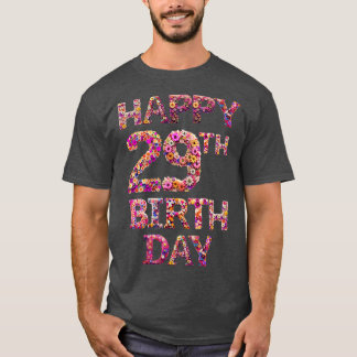 T-shirt Joyeux anniversaire 29e