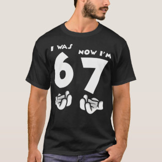 T-shirt Joyeux Anniversaire 7 Ans J'étais 6 Maintenant J'a