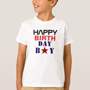 T-shirt Joyeux anniversaire BoY