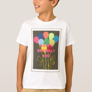 T-shirt Joyeux anniversaire Bro