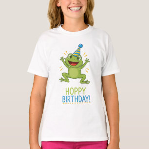 T-shirt Joyeux Anniversaire Drôle Grenouille Enfants