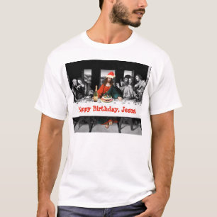 T-shirt Joyeux anniversaire, Jésus ! Noël drôle
