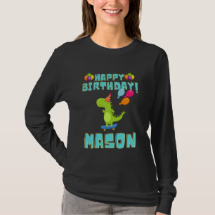 T-shirt Joyeux Anniversaire Mason Funny Bithday Boys