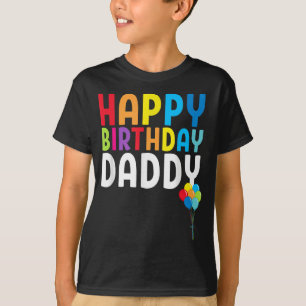 T-shirt Joyeux anniversaire papa mignonne bébé papa's Birt