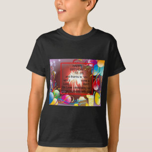 T-shirt Joyeux anniversaire pour nous