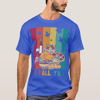 T-shirt Joyeux automne Y'all Thanksgiving Family Kids Matc