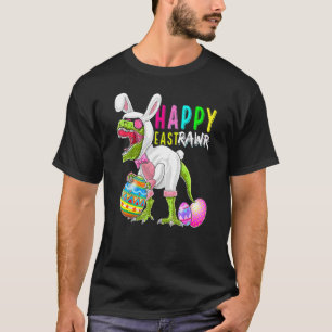 T-shirt Joyeux Bunny T Rex Dinosaur Easter 2022 Co