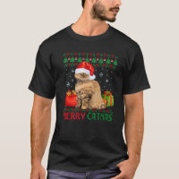 Joyeux Catmas Chat Vilain Noël Selkirk Rex Chat Mo