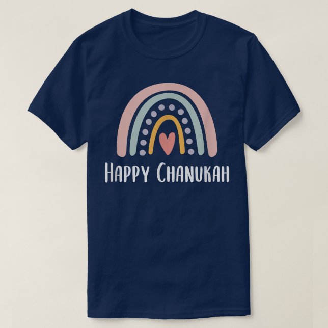 T-shirt Joyeux Chanukah  (Design devant)