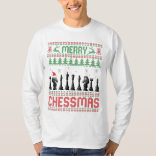 T-shirt Joyeux Chessmas Drôle de Noël en Chess pull de Noë