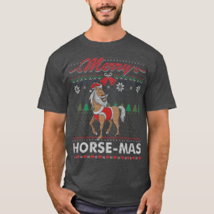 T-shirt Joyeux ChevalMas Cheval Rider Vilain Chandail de N