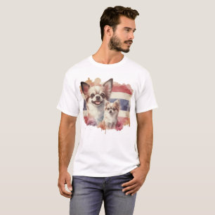 T-shirt Joyeux Chihuahua Chien Imprimer Thai Love