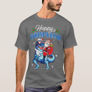 T-shirt Joyeux Chrismukkah Juif Xmas Hanoukka T Re Dinos