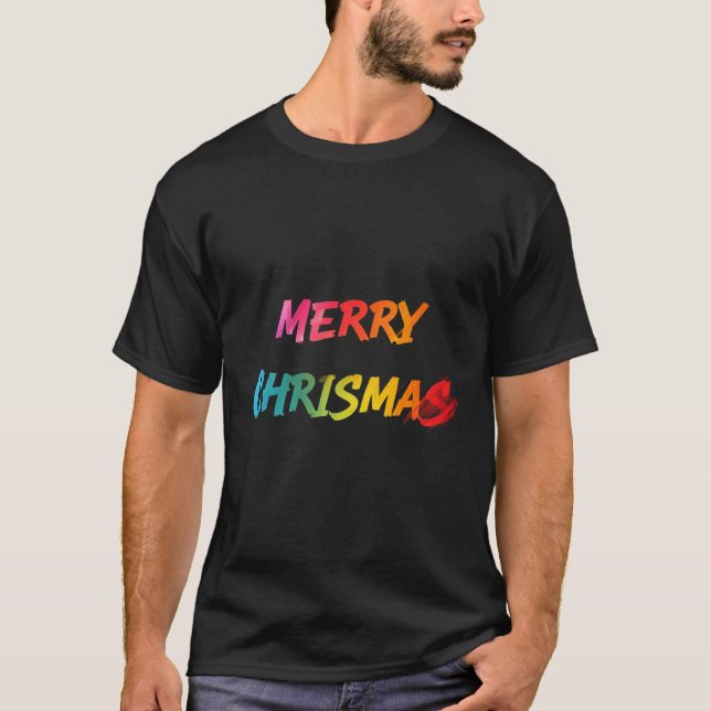 T-shirt joyeux christamas (Devant)