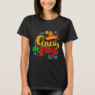T-shirt Joyeux Cinco De Mayo Hommes Femmes Enfants 5 De Ma