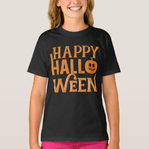 T-shirt Joyeux Citrouille d'Halloween