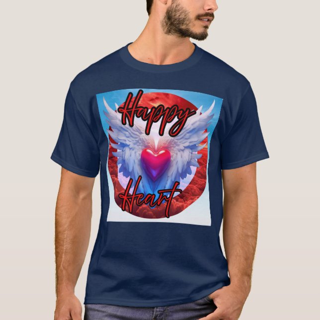 T-shirt Joyeux coeur (Devant)