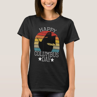 T-shirt Joyeux Columbus Day Grand pour célébrer Columbus