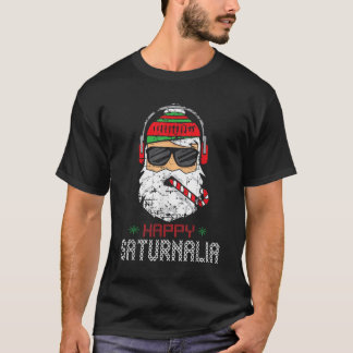 T-shirt Joyeux Cool Saturnalia Père Noël Noël