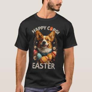 T-shirt Joyeux Corgi Pâques