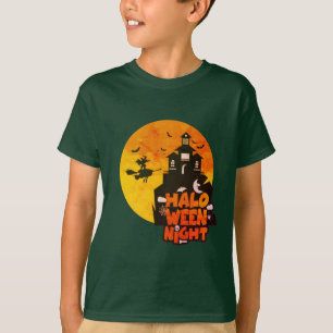 T-shirt Joyeux costume de nuit d'Halloween pour les garçon