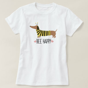 T-Shirt Joyeux Dachshund Bourdon