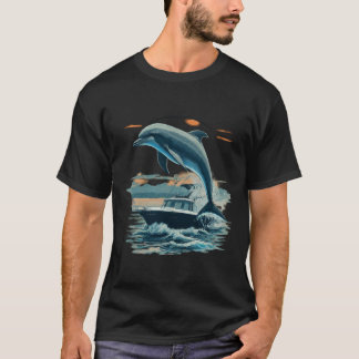 T-shirt joyeux Dauphin Splash
