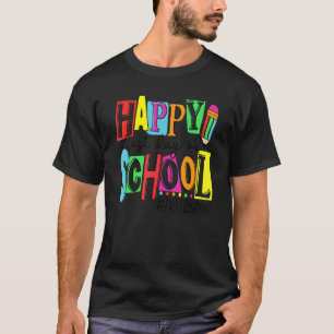 T-shirt Joyeux Dernier Jour De L'École Bonjour Été Adieu S