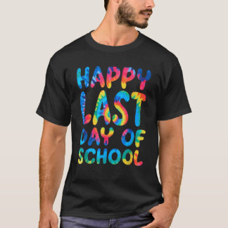 T-shirt Joyeux Dernier Jour D'École Enseignant Élève Diplô