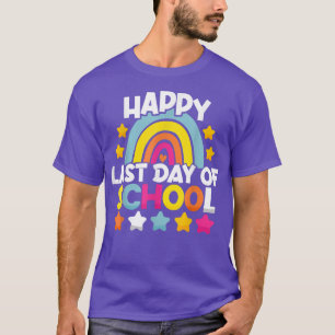 T-shirt Joyeux Dernier Jour d'École Enseignant Élève Remis
