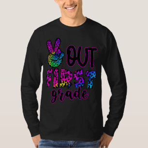 T-shirt Joyeux Dernier Jour D'Été De L'École Éclater La Pa