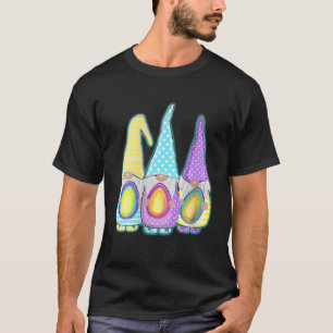 T-shirt Joyeux Dieu de Pâques Gnomes Egg Pâques