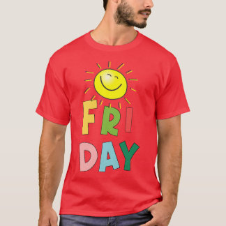 T-shirt Joyeux dimanche ensoleillé