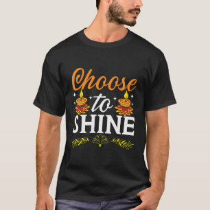 T-shirt Joyeux Diwali Deepavali Diwali Festival Indian Hin