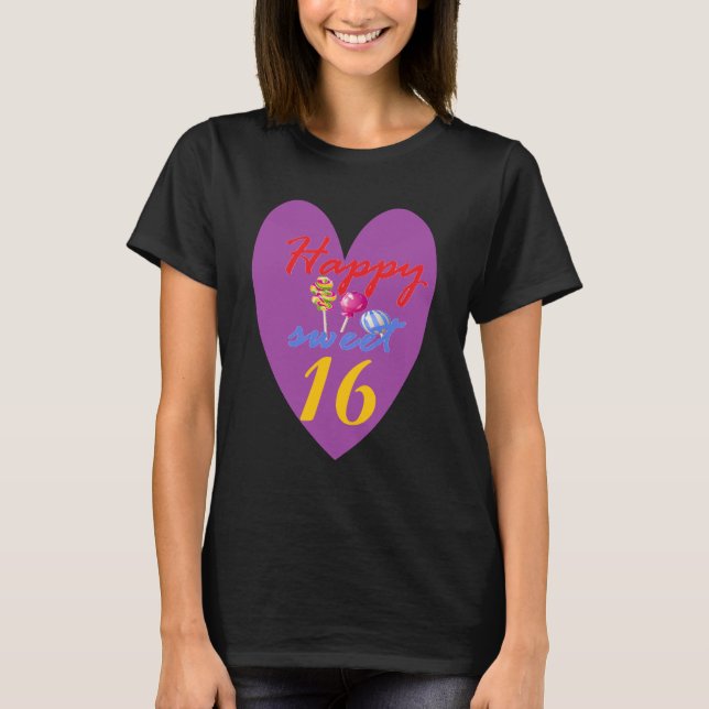 T-shirt Joyeux doux 16 (Devant)