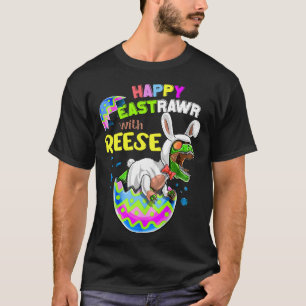 T-shirt Joyeux Eastrawr avec la famille REESE Pâques Jour