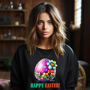 T-shirt Joyeux Eggster - OEufs de Pâques mignonnes