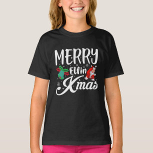 T-shirt Joyeux elfin Xmas