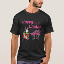 Joyeux Flamant rose de Pâques