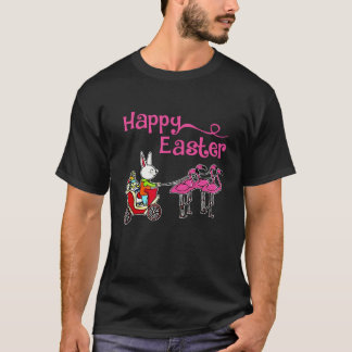 T-shirt Joyeux Flamant rose de Pâques